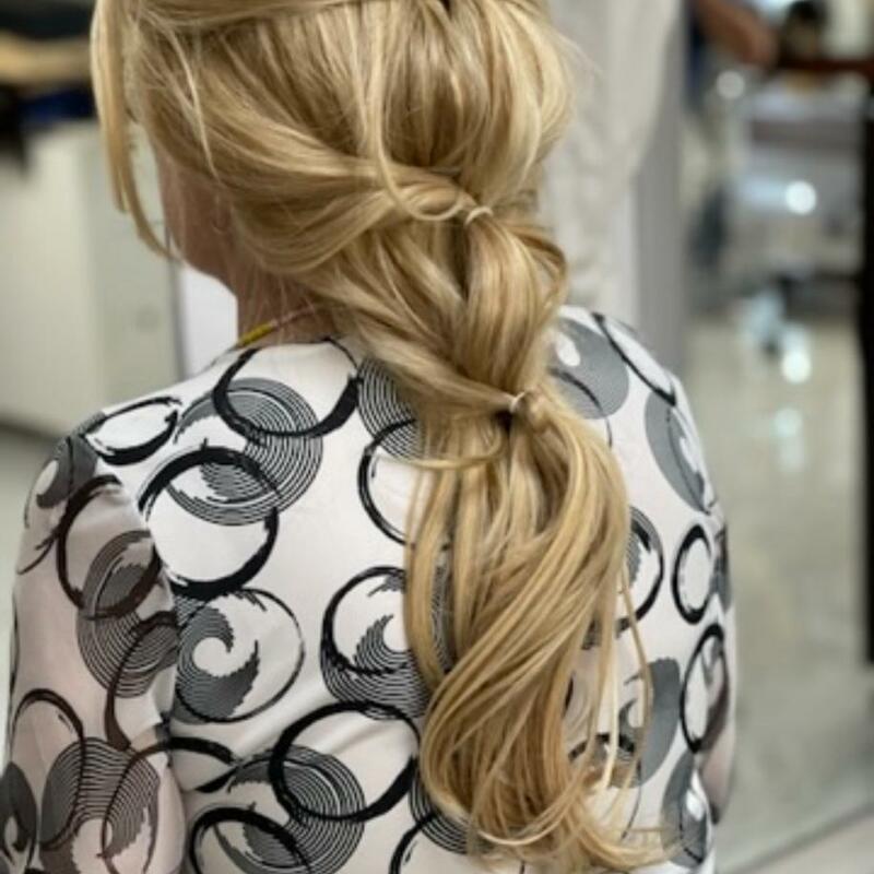 Custom Human Hair Hand Tied Form Fitted to Client.  Color Highlights to Spec.  Medical wig cranial prosthesis